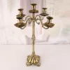 Hot Sale Candle Holders Metal Centerpiece Candelabra Wedding Candle Holder Party Events Candlestick