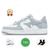 Top Fashion Designer Casual Bapsestas Sk8 sta Shoes Grey Black stas SK8 Color Camo Combo Pink Green ABC Blue Patent Leather M2 With Socks Platform Sneakers Trainers