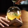 ワイングラス球状カクテルカップクリエイティブガラスカップホルダー分子パーソナライズされたバーアクセサリー