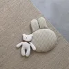 Yumuşak bebek yastığı doğmuş ürünler için pamuk sevimli ayı çocuk yastıkları düz bebek doğdu bebekler aksesuarlar oda dekorasyonu 231229