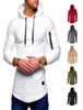 Jogging en cours d'exécution coupe-vent à capuche veste de Sport sweat à capuche pour le Sport sweat-shirts thermiques chemises de Fitness hommes vêtements de Sport vêtements d'entraînement79265901541