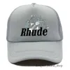 Adam Patchwork Beyzbol Rhude Cap Erkek Kadın Nakış UNISEX TOPLAŞTIRLARI Sıradan Kamyon Şapkası Ayarlanabilir Rhude Hat 546