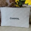 Designer Small Makeup Bag Women Wash Cosmetic Case Zipper Make Up Pochette Lady Toalettet Letter Tryckt Suede Makeup Bags Clutch Pouch 2312294D