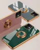 Originele siliconenhoes voor iPhone 12 Pro Mini Max X XS 7 8 Plus 11 XR Case voor Huawei P30 P40 Mate Luxury Plating Telefoonhoesjes48447224354