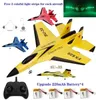 Avion RC SU-35, planeur à distance, envergure, drones radiocommandés, avions RTF UAV, cadeau de noël, modèle volant assemblé, jouets 2202101228435