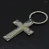 Collane con ciondolo Cottvo5 pezzi luminosi crocifisso ortodosso Gesù croce ciondoli cristiani per fare gioielli collana portachiavi accessori