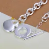 Charm Bracelets Fashion Charms 925 Silver Color Romantic Heart Pendant For Women Wedding Party Gifts Fine Noble Jewelry Temperament