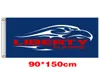 Liberty Flames University College Flag 150CM90CM 3X5FT Polyester Custom Any Banner Sports Flag flying home garden outdoor2809169