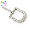 10-50st Metal D Ring Pin Buckle Påsar Rem Justering Hook Clasps DIY BAG LEATHRAP BETLT Hårdvarutillbehör 231228