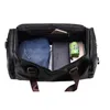 Mens Pu Leather Gym Bag Sports Bags Duffel Travel Bagage Tote Handväska för Male Fitness Men Trip Carry On Shoulder XA109WA 231228