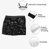 Mutande Divertenti Geek Equazioni di fisica Boxer Pantaloncini Mutandine Traspirante da uomo Insegnante di scienze di matematica Slip geometrici Intimo