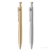Luxury Stainless Steel Brass Business Office Ballpoint Pen School Supplie
