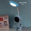 Table Lamps Astronaut Shape Lamp Energy Conservation Night Light Student Eye Protection Desk Cute Portable