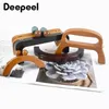 Deepeel 14/20/30cm Bag Wooden Handle Bags Closure Kiss Clasp Purse Frames Lock Buckles Handles DIY Sewing Brackets Accessories 231228