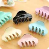 Large Size High Quality Acrylic Hairpins Candy Color Hair Clip clamps Shiny Crab Hair Claws for Women Girl Styling Tools251a