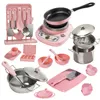 Simulazione Mini cucina Cucina davvero piccoli utensili Bambino Impara la prima educazione Play House Toys For Girls 231228