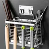 Kitchen Storage Big Deal Hanging Stainless Steel Chopsticks Spoons Fork Cutlery Holder Organizer Rack Drainer