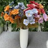 Decoratieve Bloemen 83CM8 Vork Kunstmatige Roos Etalage Rekwisieten Zijden Bloemen Bruiloft Decoratie Weggids En Arrangement