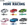 24G Childrens Mini Watch Remote Control Car Toy Novelty RC Cartoon Portable USB Charging Kid Birthday Gift 231229