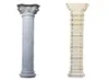 Stampi per colonne di cemento romane in plastica ABS Stampi per costruzione di stampi per pilastri europei di stili multipli per giardino villa casa house234Q2564349