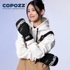 COPOZZ Thinsulate Thick Adult Teenage Professional Snowboard Ski Gloves Windproof Winter Warm Thermal Snow Mittens Snowmobile 231228
