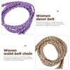 Belts 5 Pcs Braided Tassel Waist Cord Statement Women Fajas Para Mujeres Formal Wear