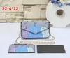 Designer Kvinnlig konstnär Pumpkedjepåsar Yayoi Kusama Shoulder Bag Wallet Messenger Leather Multi Felicie Pochette Handväskor Högkvalitativ Crossbody Bag Purse