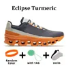 Designer Kvinnor Män Running Shoes Sneakers Aloe Ash Black Orange Rust Red Storm Blue White Workout och Cross Trainnings Shoe Lightweight Runner Swift Sneaker 36-45