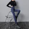 Pantaloni da donna Pantaloni morbidi e comodi Jeans skinny alla moda casual a vita alta Elastici Sexy Slim Fit per la moda