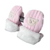 1 paire de gants de scooter de dessin animé pour enfants, véhicule équilibré, mitaines chaudes, protège-mains quotidiens, accessoire essentiel d'hiver Y55B 231229