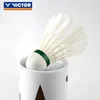 Volant de Badminton Victor Original Gd3 haut niveau or pour volants de tournoi boule de plumes 12pcstube 231229