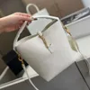 Designer tas le 37 emmer handtassen kruis lichaam metalen haak cassandre lederen dames schoudertassen hoogwaardige luxe tas emmer tas