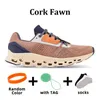 Designer Kvinnor Män Running Shoes Sneakers Aloe Ash Black Orange Rust Red Storm Blue White Workout och Cross Trainnings Shoe Lightweight Runner Swift Sneaker 36-45