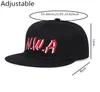 Ny ankomst NWA broderi Mens Baseball Cap Flat Brim Hiphop Hat Justerbar snapback Hat Womens Baseball Hat5729978