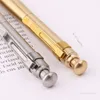 Luxury Stainless Steel Brass Business Office Ballpoint Pen School Supplie