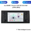 Carplay 4G 7 ''7862 système AI 2din Android autoradio lecteur vidéo multimédia pour série 5 E39 X5 E53 M5 Navi RDS stéréo GPS