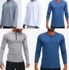 LU LU L abbigliamento da uomo felpe con cappuccio magliette felpa con cappuccio yoga maglietta lulu Sport sollevamento fianchi indossare collant elasticizzati fitness lululemens moda traspirante e casual