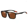 Sonnenbrille Retro Marke Design Polarisierte Gläser Männer Frauen Angeln Sonne Brille Camping Wandern Fahren Brillen Sport UV400