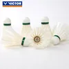 Volant de Badminton Victor Original Gd3 haut niveau or pour volants de tournoi boule de plumes 12pcstube 231229