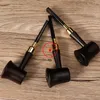 Latest Mushroom Style Natural Wood Pipes Filter Hole Bowl Portable Removable Innovative Herb Tobacco Cigarette Holder Smoking Wooden Handpipes Tube DHL
