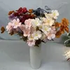 Decoratieve Bloemen 83CM8 Vork Kunstmatige Roos Etalage Rekwisieten Zijden Bloemen Bruiloft Decoratie Weggids En Arrangement