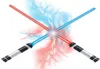 Toy 2 Pieces Sound Lightsaber Cosplay Props Kids Double Light Saber Toy Sword for Boys Christmas Gifts79444646329340