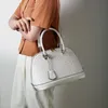 Bags Tophandle Bags for Women Brand Designer Handbag Large Ostrich Pattern Shoulder Bag Ladies Big White Leather Totes Crossbody Bag