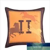 Quality Printing Couch Pillows Holland Velvet Texture High-End Model Room Bedside Square Cushion Lumbar Pillow