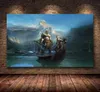 God Of War HD Figure Game Posters And Canvas Printed Painting Art Wall Pictures Home Decor For Living Room Decoration LJ2011281742568