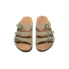 BIRKENSTOK SANDALE SLIDES SLIDER SLIPPERY Boston Clogs Men Men Buty Buty na zewnątrz Czarno -Brąz Brązowy zielony żółty pu skórzany ślizgowe buty damskie buty