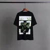 2023 nueva moda S Offes ropa camiseta para hombre Casual calle Graffiti camisa sudadera off hombres camisetas Offs blanco w8