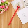 24 pcs Creative cartoon happy expression gel pen cute student creative office stationery signature pen wholesale 231229