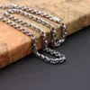 4mm 5mm Solid 925 Sterling Silver Necklace Chain Men Women Jewelry gift A500412641