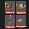 Yck 5PCSSet 115mm 44G Lipless Baits Floating Sinking Swimming Vibration Artificial Bass Wobblers vib Fiske Tackle Lure 231229